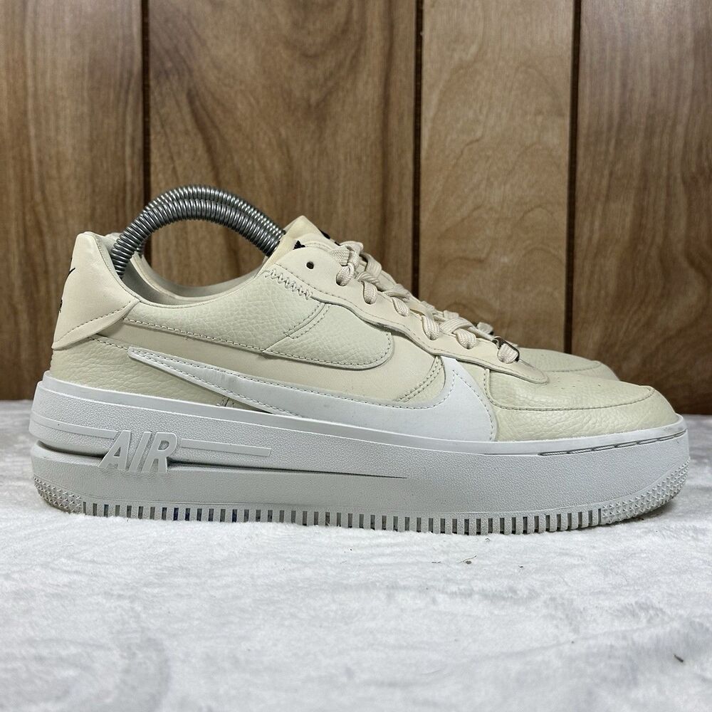 Nike Air Force 1 PLT.AF.ORM Sail Platform Shoes Womens 9 DJ9946-200 AF1